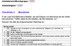 Vorschau der Checkliste für Montonie