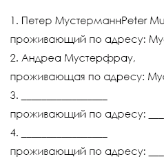 Wohnraummietvertrag (russisch)