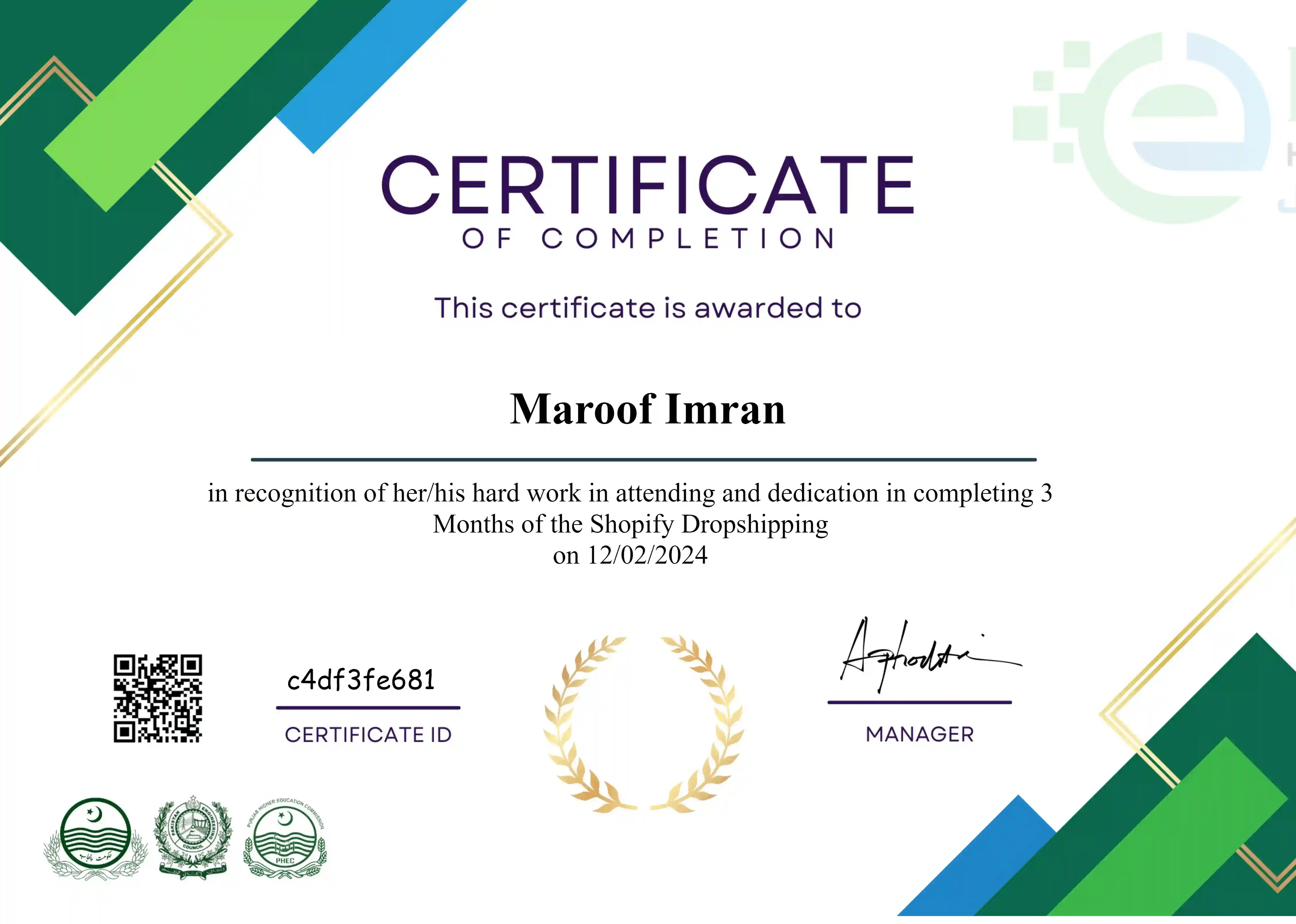 Shopify Dropshipping Course eHunar