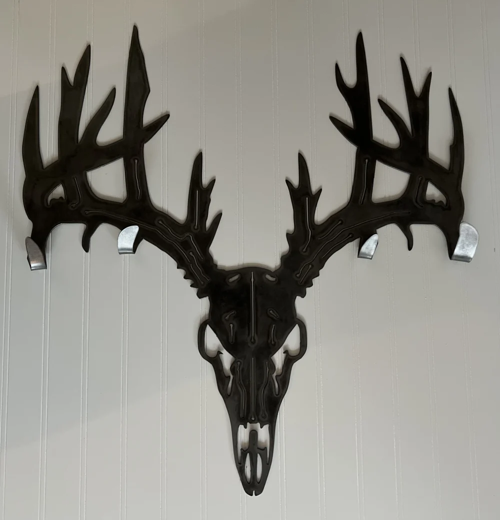 Picture of DEER SKULL WALL HANGER