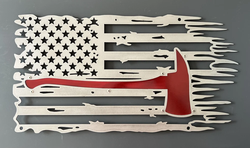 Picture of FIRE FIGHTER FLAG