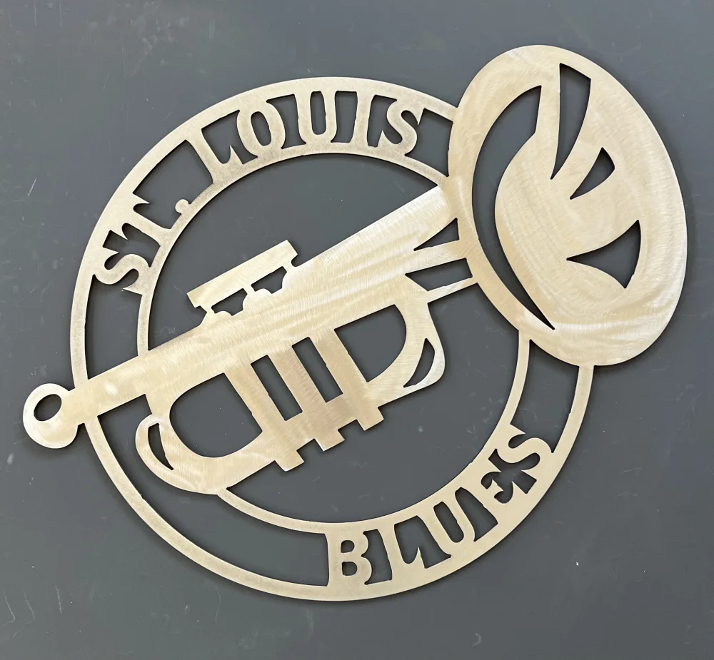 Picture of ST LOUIS BLUES TRUMPET LOGO