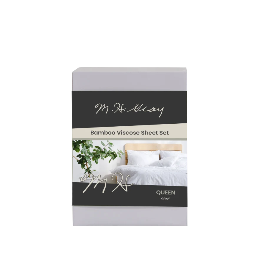 Picture of MH GRAY LUXURY SHEET SET