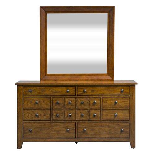 Picture of LAKE VIEW 7 DRAWER OAK DRESSER