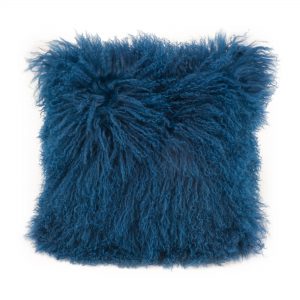 Picture of BLUE FUZZY PILLOW