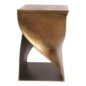 Picture of TWIST ACCENT TABLE BRASS