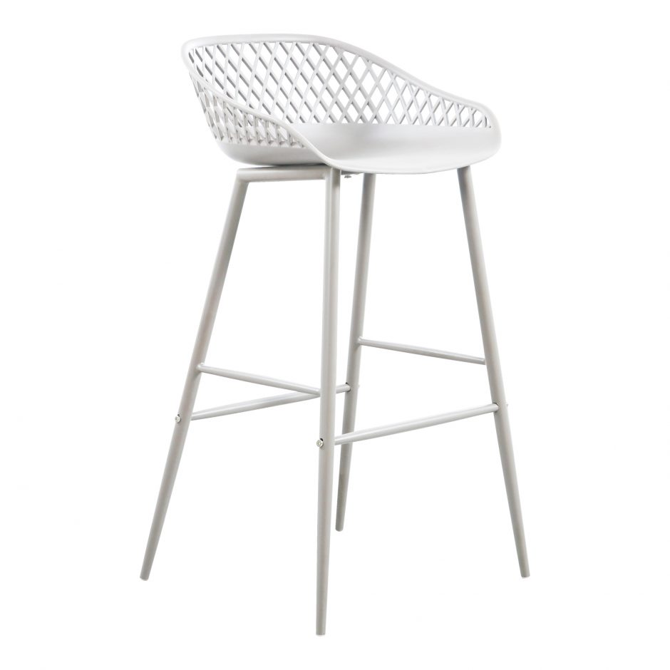 Picture of PIAZZA WHITE BARSTOOL