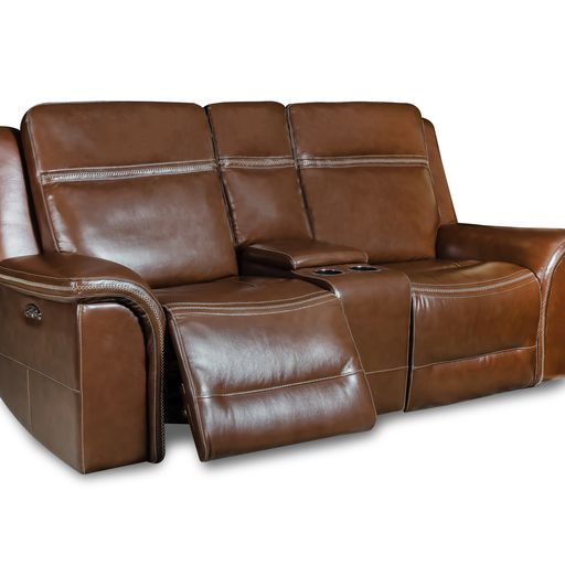 Picture of COPPER BROWN DUAL PWR LOVESEAT