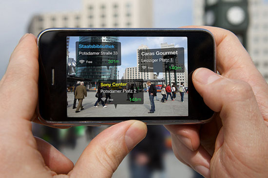 Augmented reality as seen through a mobile phone