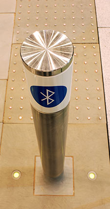 bluetooth bollard