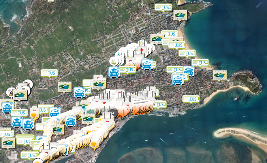 Santander citizens’ smartphone app