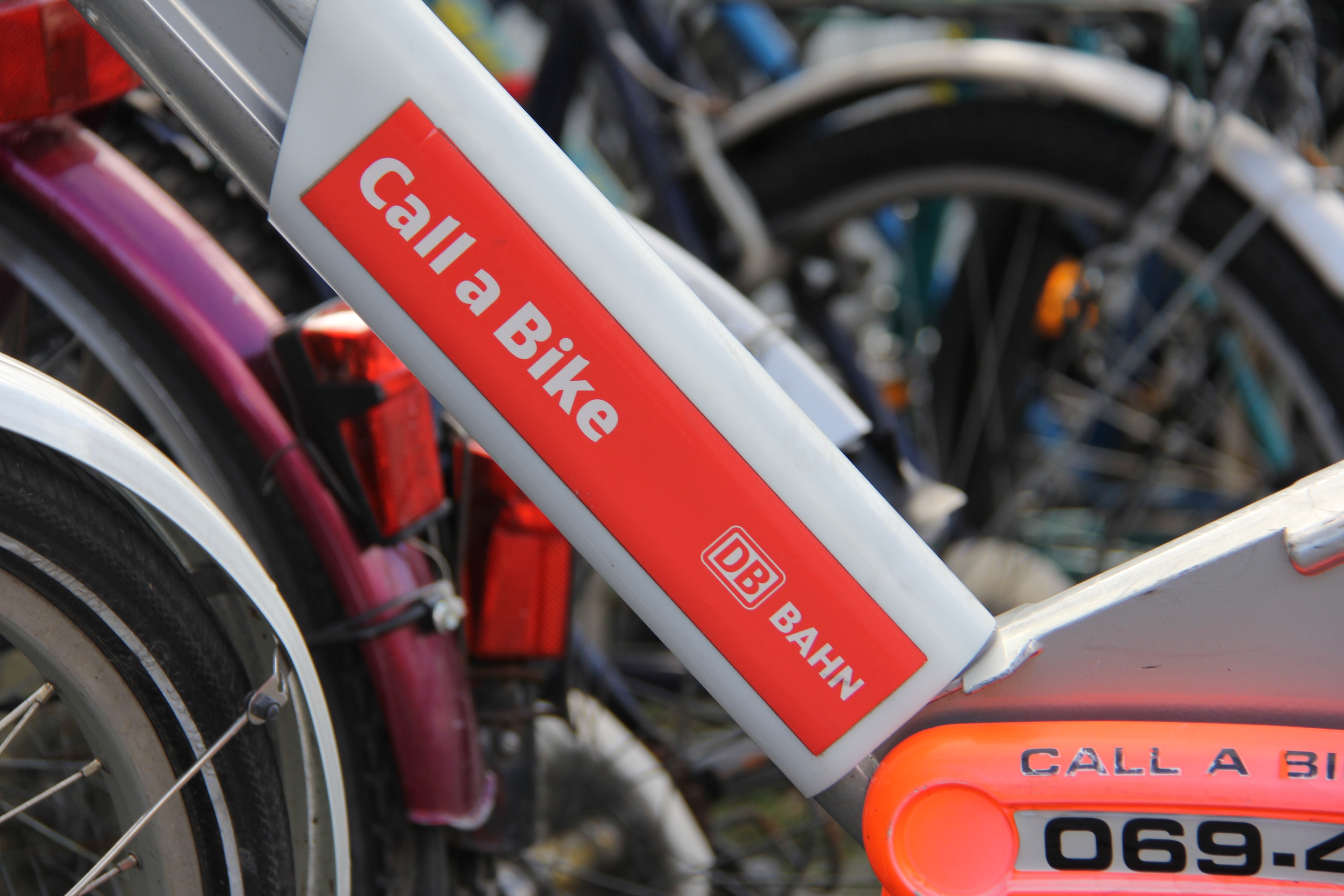 Call a bike, example of a bike sharing system