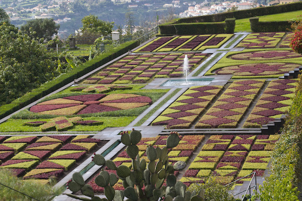 5 Geometric roof garden