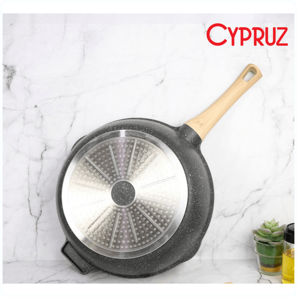 Jual Cypruz Fp 0866 Fry Wok Granite Die Cast 30 Cm Wajan Induksi Greblon Kode 092 Di Seller 3879