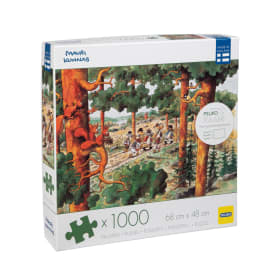 Mauri Kunnas Palapeli 1000 palaa Veljekset matkalla