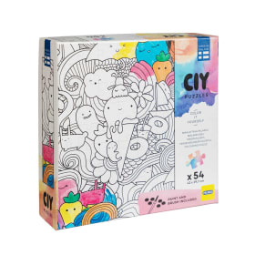 Peliko CIY-palapelit 54 palaa ja vesivärit Jäätelö