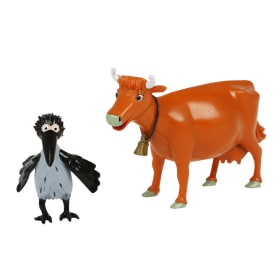 Mimmi Lehmä Mimmi ja Varis -hahmot