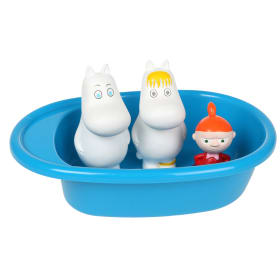 Moomin Bathtub Set 3 Figures with Bathtub