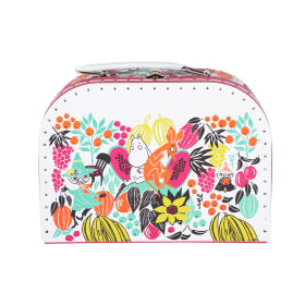 Moomin Cardboard Suitcase Papaya S