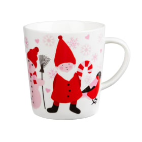 Koti Tonttu-muki vaaleanpunainen 3 dl