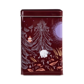 Muumi Ikimetsä-kahvipurkki punainen