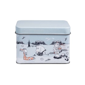 Muumi Rantaretki-teepurkki sininen