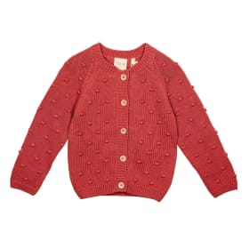 Ma-ia Family Kaisli Cardigan Baby mauve