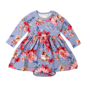 Ma-ia Family Minette Bodysuit Dress blue