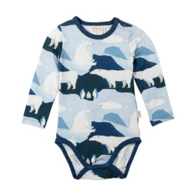 Ma-ia Family Polar Bodysuit blue