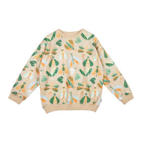 Ma-ia Family Bugs Sweatshirt Beige