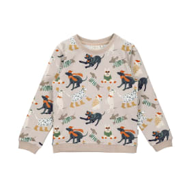 Ma-ia Family Dogs Sweatshirt Beige