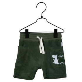 Moomin Trio Terry Shorts dark green