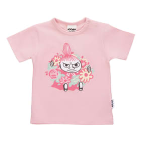 Moomin My's Wreath T-Shirt Baby Pink