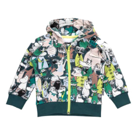 Muumi Luokkakokous-huppari vauvalle sininen