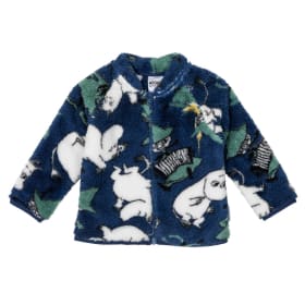 Muumi Kaverukset-fleecetakki vauvalle sininen