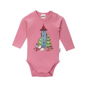 Muumi Muumitalo-body roosa