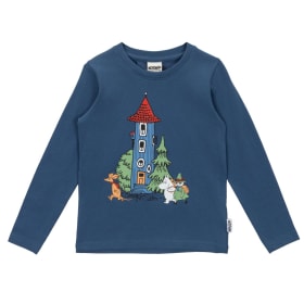 Muumi Muumitalo-paita tummansininen