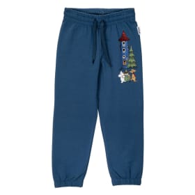 Muumi Muumitalo-collegehousut tummansininen