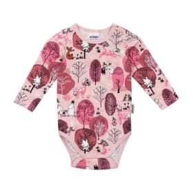 Muumi Kuiskutus-body roosa