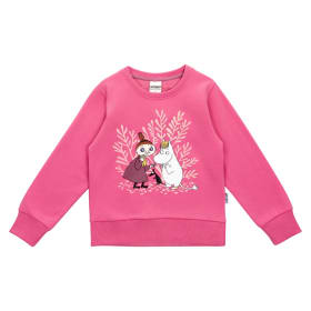 Muumi Kuiskutus-collegepaita pinkki