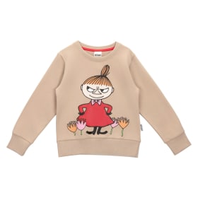 Muumi Veikeä Myy -collegepaita beige