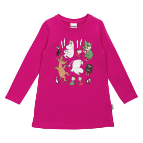 Muumi Sekamelska-tunika fuksia