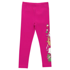 Muumi Sekamelska-leggingsit fuksia