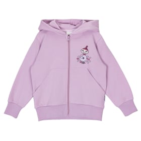 Muumi Ystävät-huppari liila