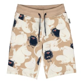 Muumi Villi Haisuli -shortsit beige