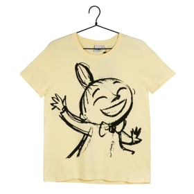 Moomin Taimi T-Shirt Sketch Little My yellow