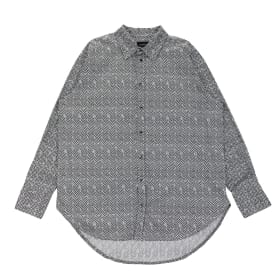 Moomin Mert Otsamo Dress Shirt Festivity Black and white
