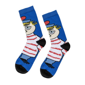 Muumi Tuu-tikki-sukat tummansininen