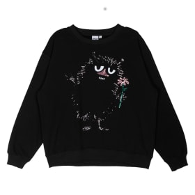 Moomin Manna Sweatshirt Stinky Black