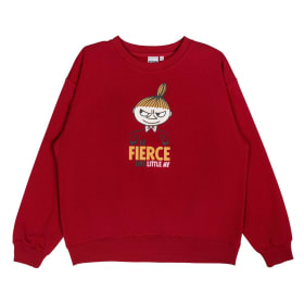 Moomin Manna Sweatshirt Fierce Red